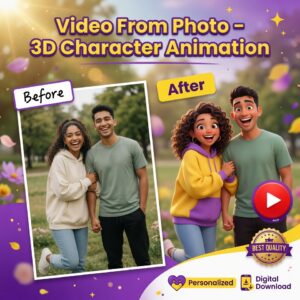 3D Pixar Story